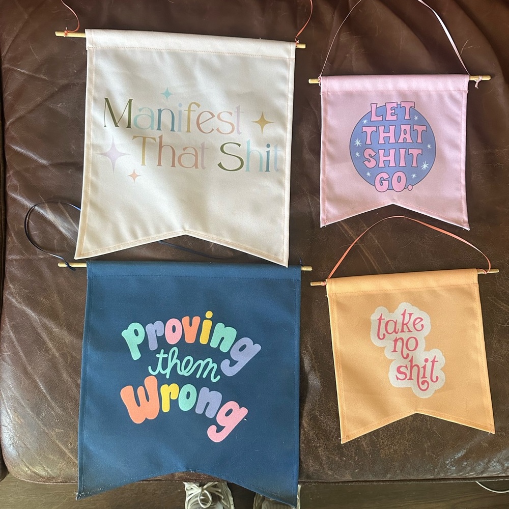 Inspirational Wall Banners Set